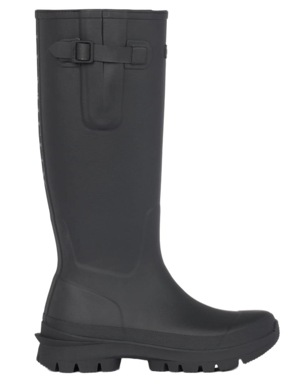 Black coloured LeMieux Womens Bramshaw Welly on white background 