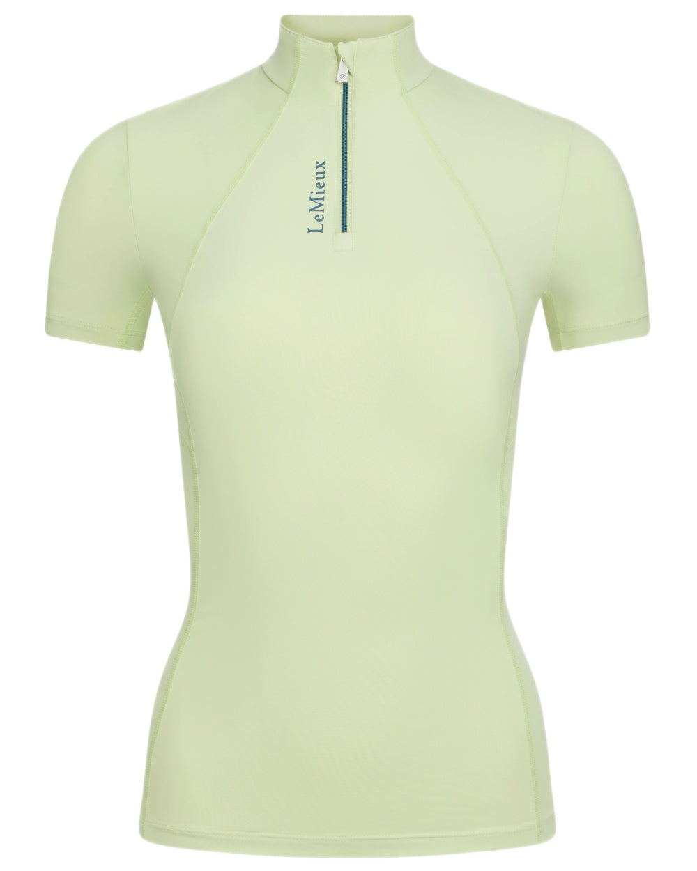 Macaron coloured LeMieux Womens Classique Short Sleeve Base Layer on white background 