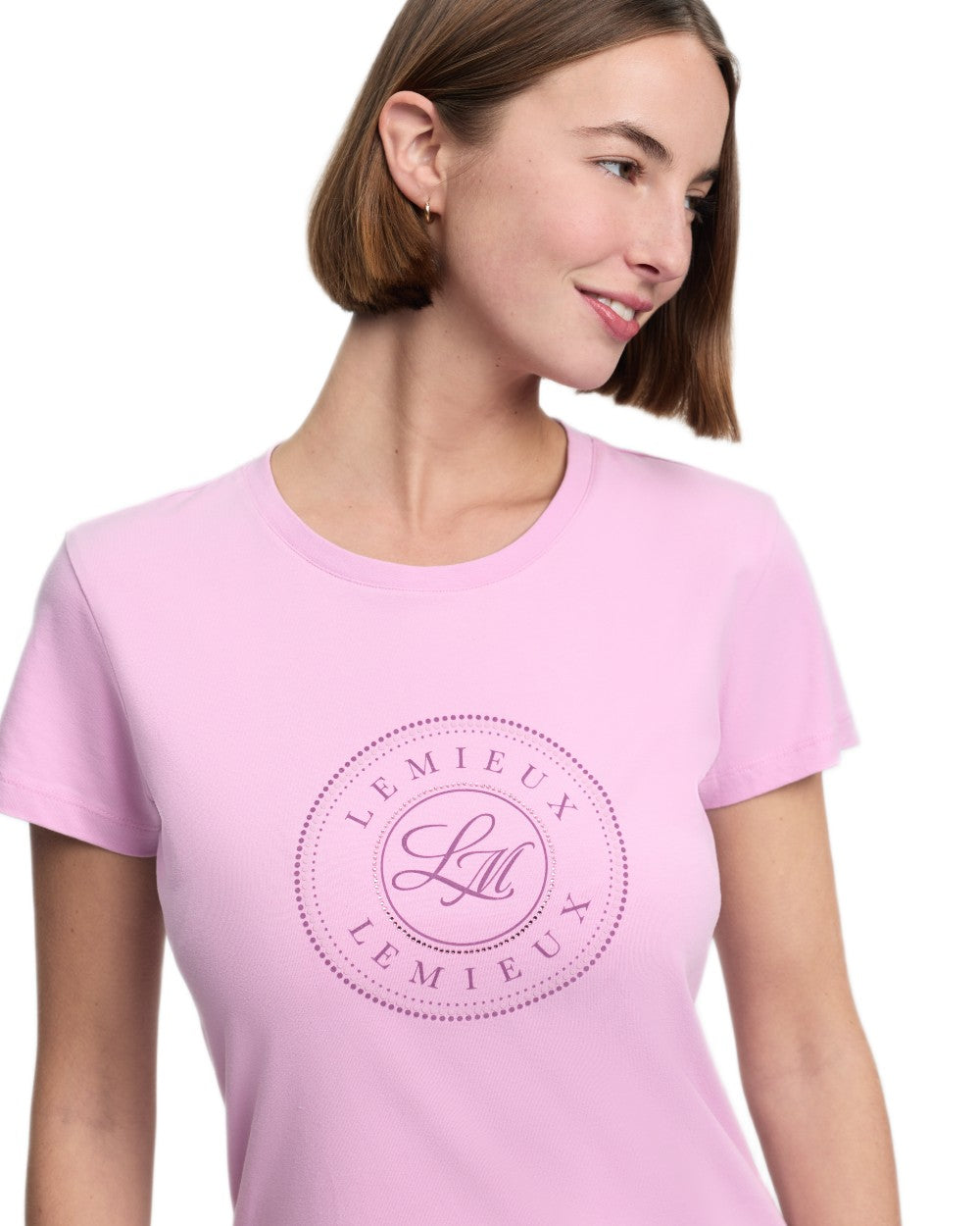 Fondant coloured LeMieux Womens Classique T-Shirt on white background 