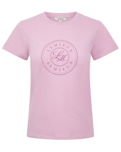 Fondant coloured LeMieux Womens Classique T-Shirt on white background 
