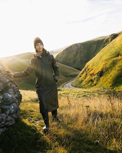 Alpine Coloured LeMieux Elements Coat On A Mountain Background 