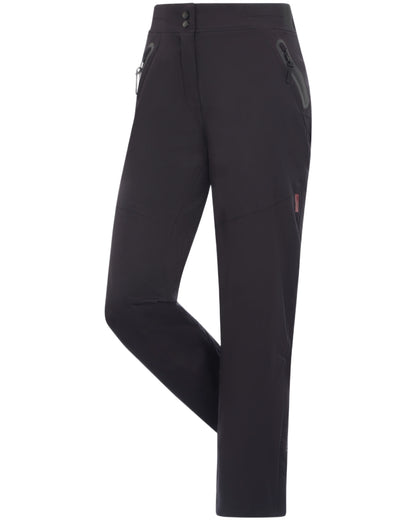 Black coloured LeMieux Womens Stormwear Waterproof Trousers on white background 