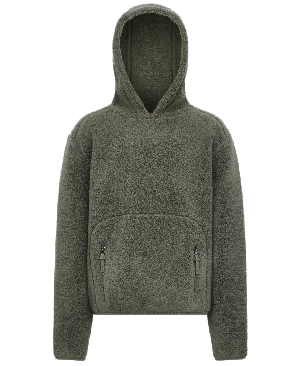 Rosemary coloured LeMieux Young Rider Avalon Hoodie on white background 