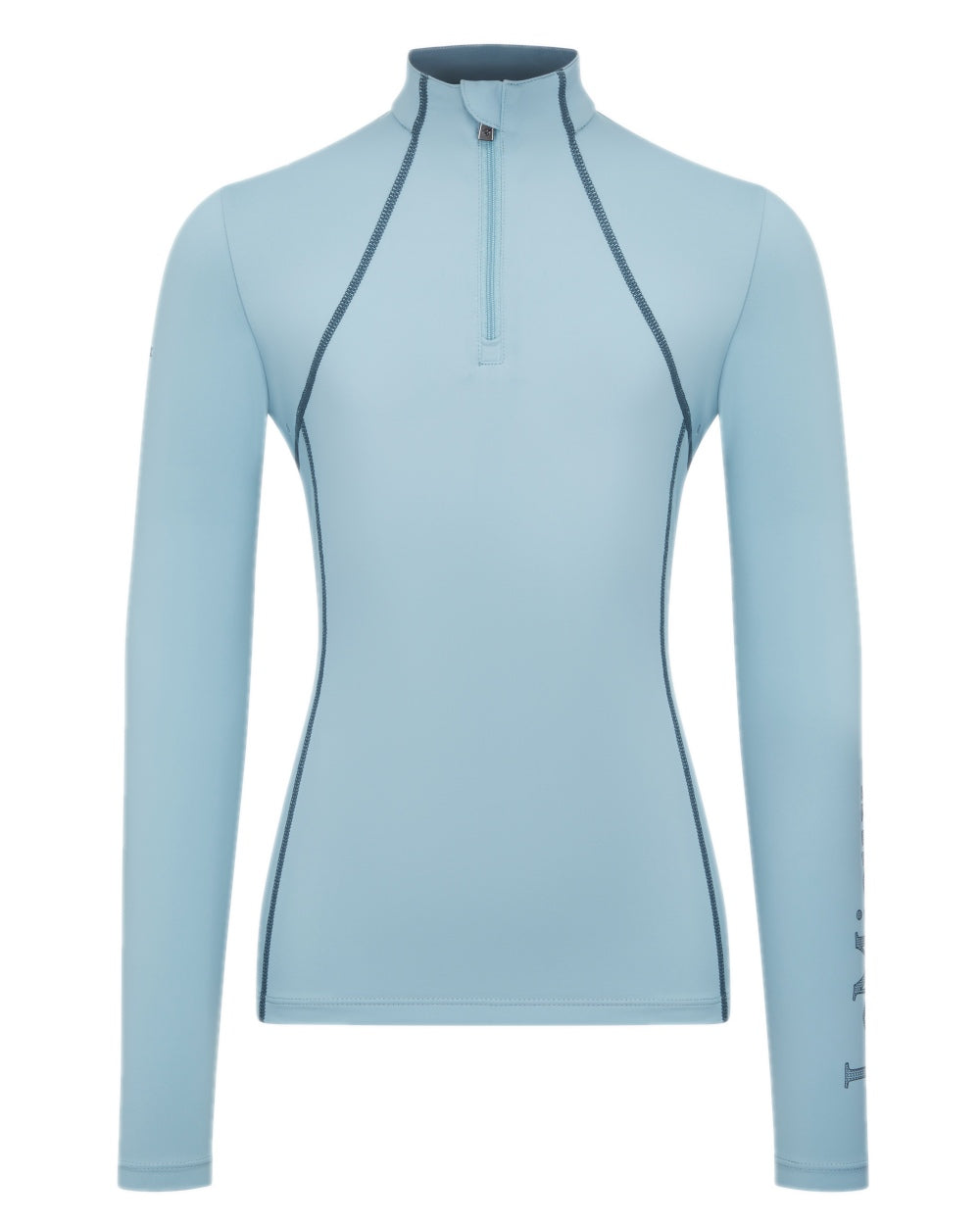 Glacier coloured LeMieux Young Rider Base Layer on white background 