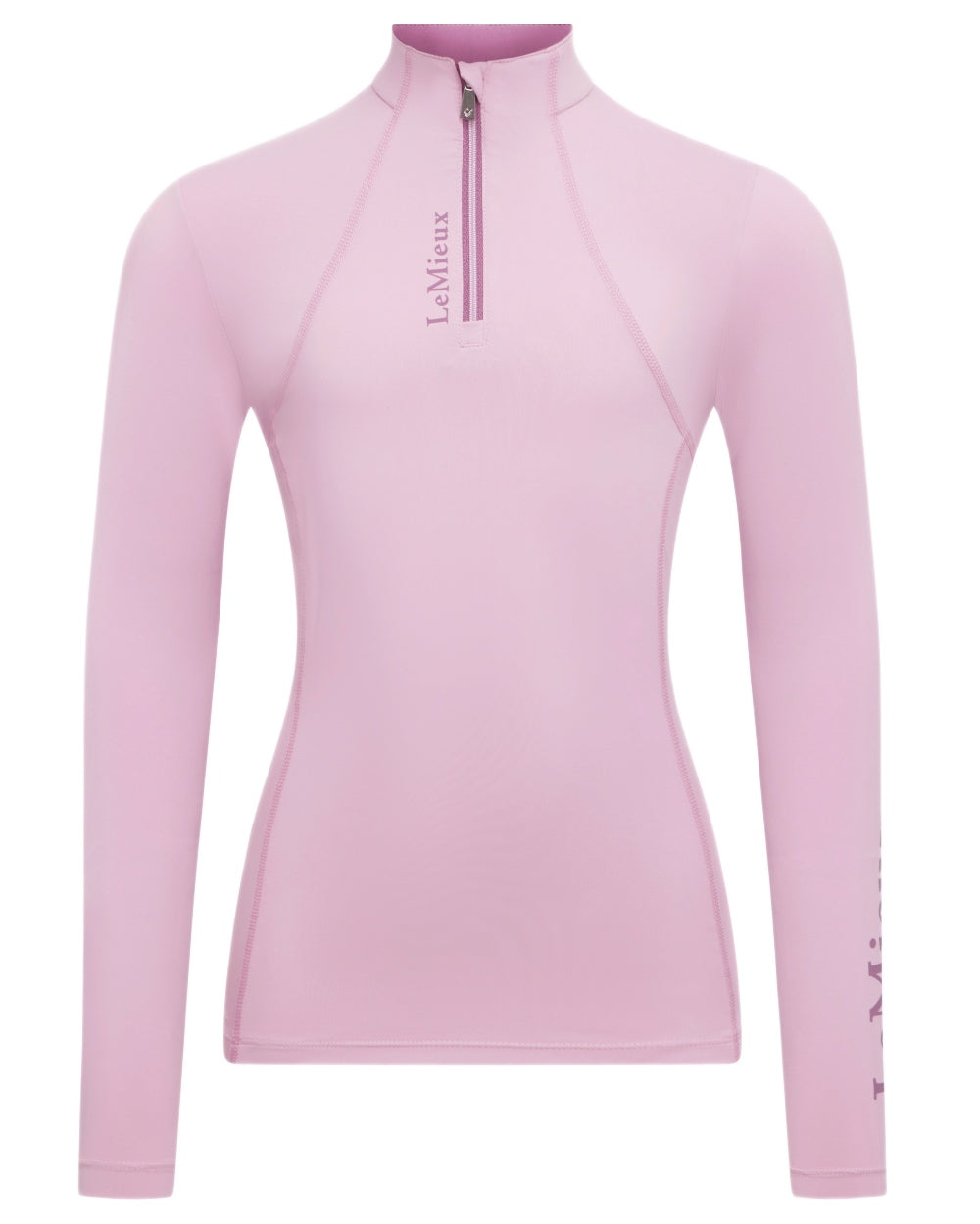Fondant coloured LeMieux Young Rider Classique Base Layer on white background 