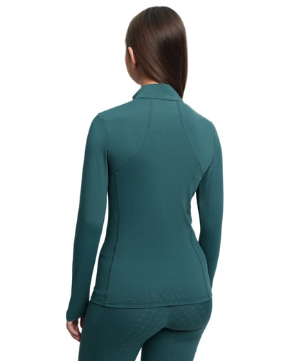 Jungle coloured LeMieux Young Rider Classique Base Layer on white background 