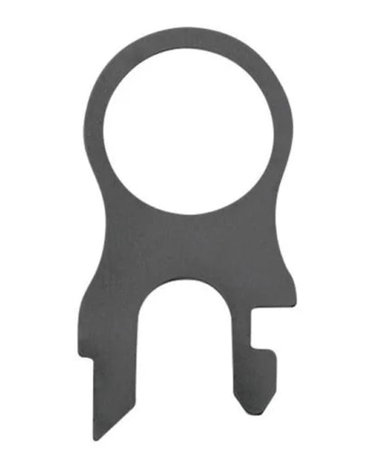 Black Oxide coloured Leatherman Quick-Release Lanyard Ring on white background 