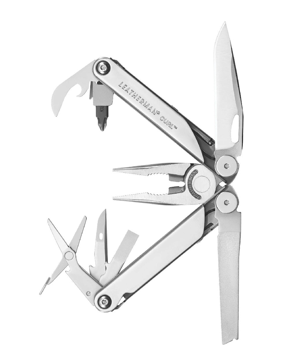 Leatherman Curl® Multi-Tool - Stainless Steel