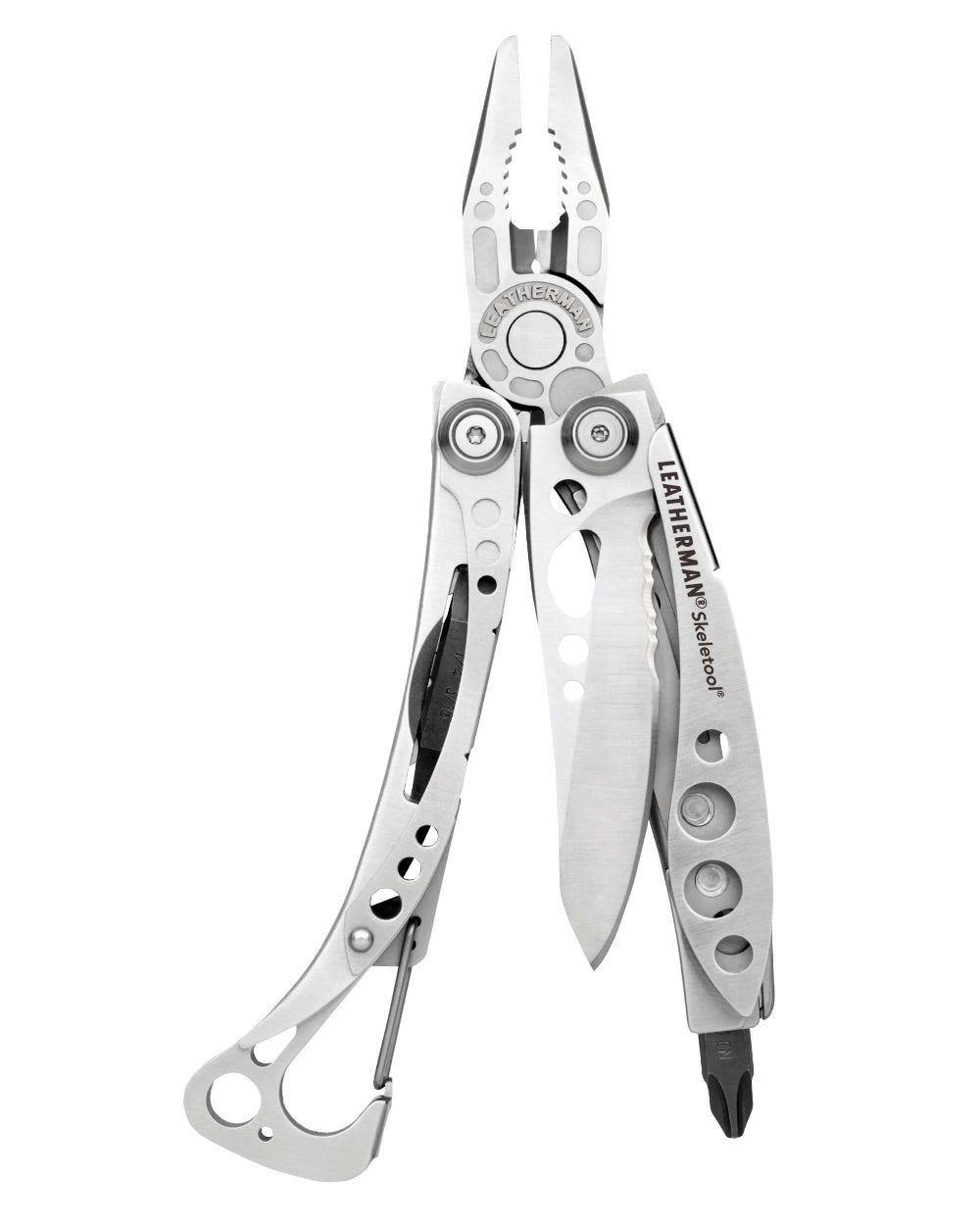 Leatherman Skeletool Pocket Multi-Tool in Stainless Steel 