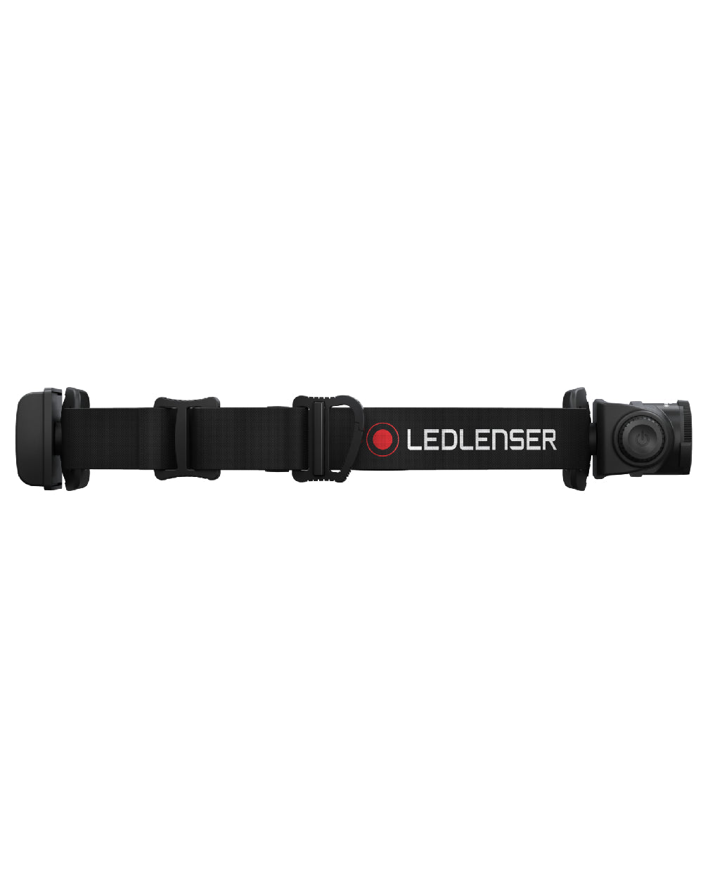 Black Coloured Led Lenser H5R Core Head Torch on white background 