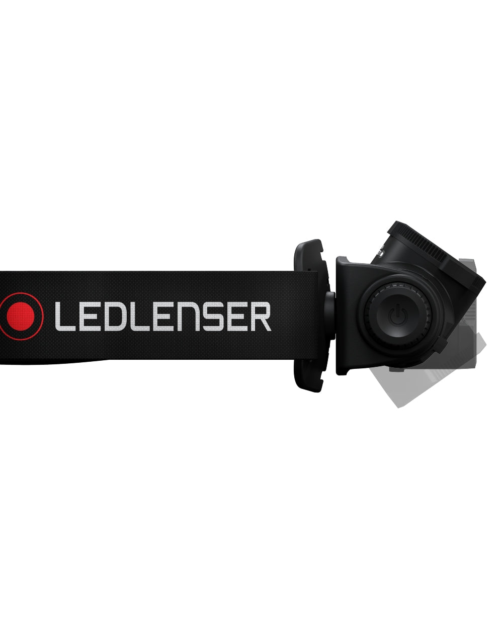 Black Coloured Led Lenser H5R Core Head Torch on white background 