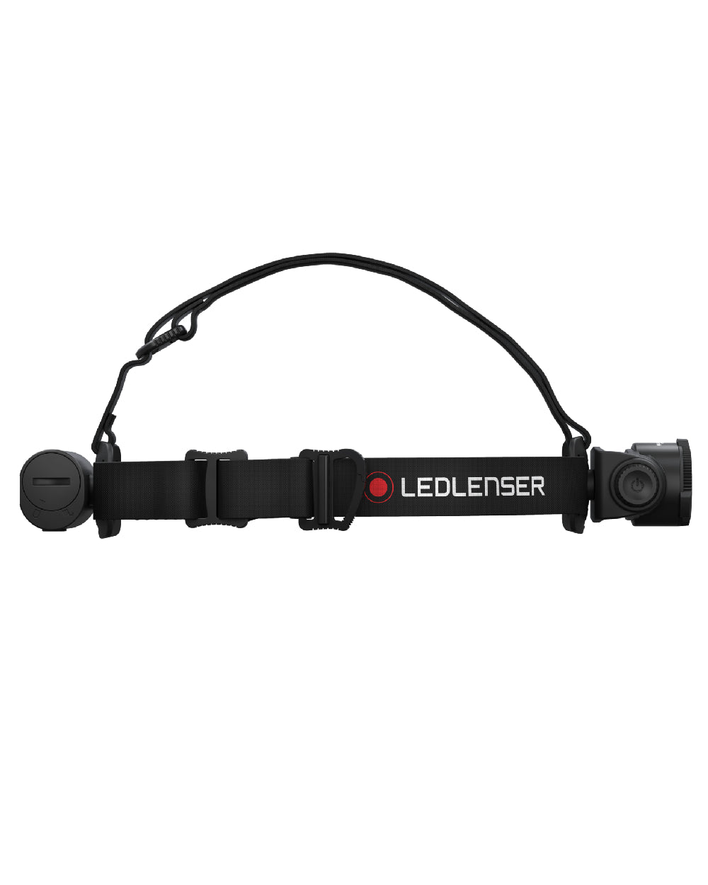 Black Coloured Led Lenser H7R Core Head Torch on white background 