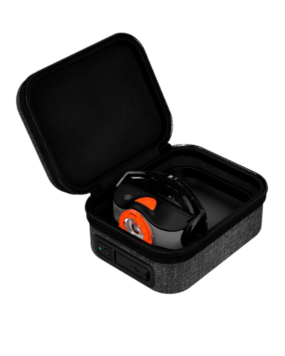 Led Lenser Powercase/Hard Storage Case &amp; Powerbank 5000mAh On White Background