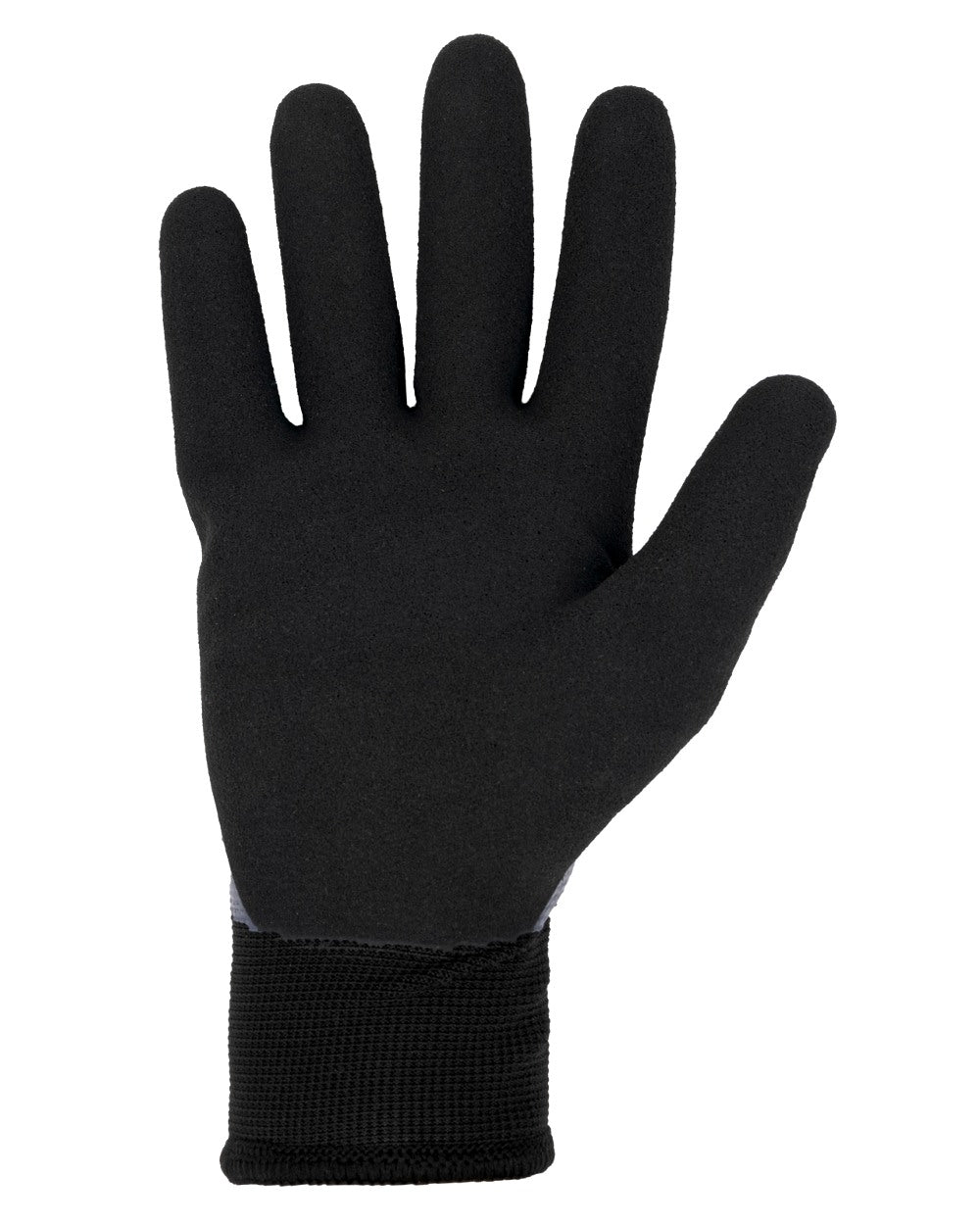 Navy coloured LeMieux Thermal Work Gloves on white background 