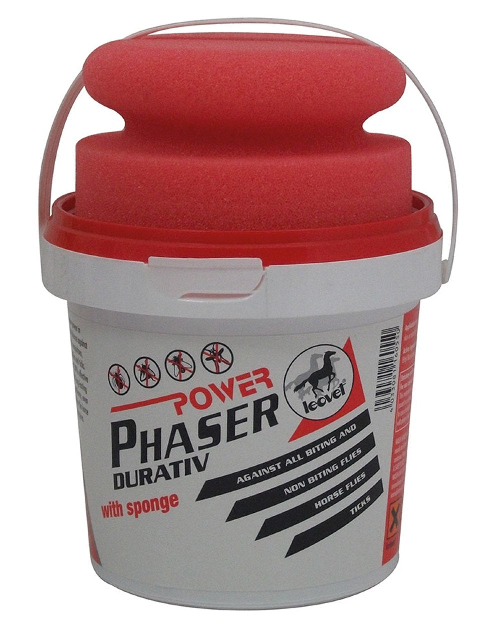 Leovet Power Phaser Durativ C/W Sponge 500ml on white background