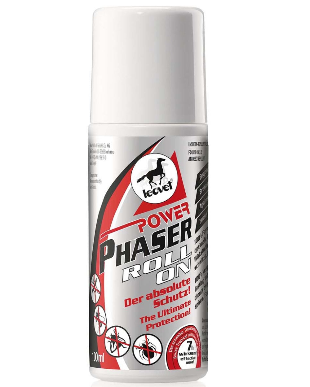 Leovet Power Phaser Roll On 75ml on white background