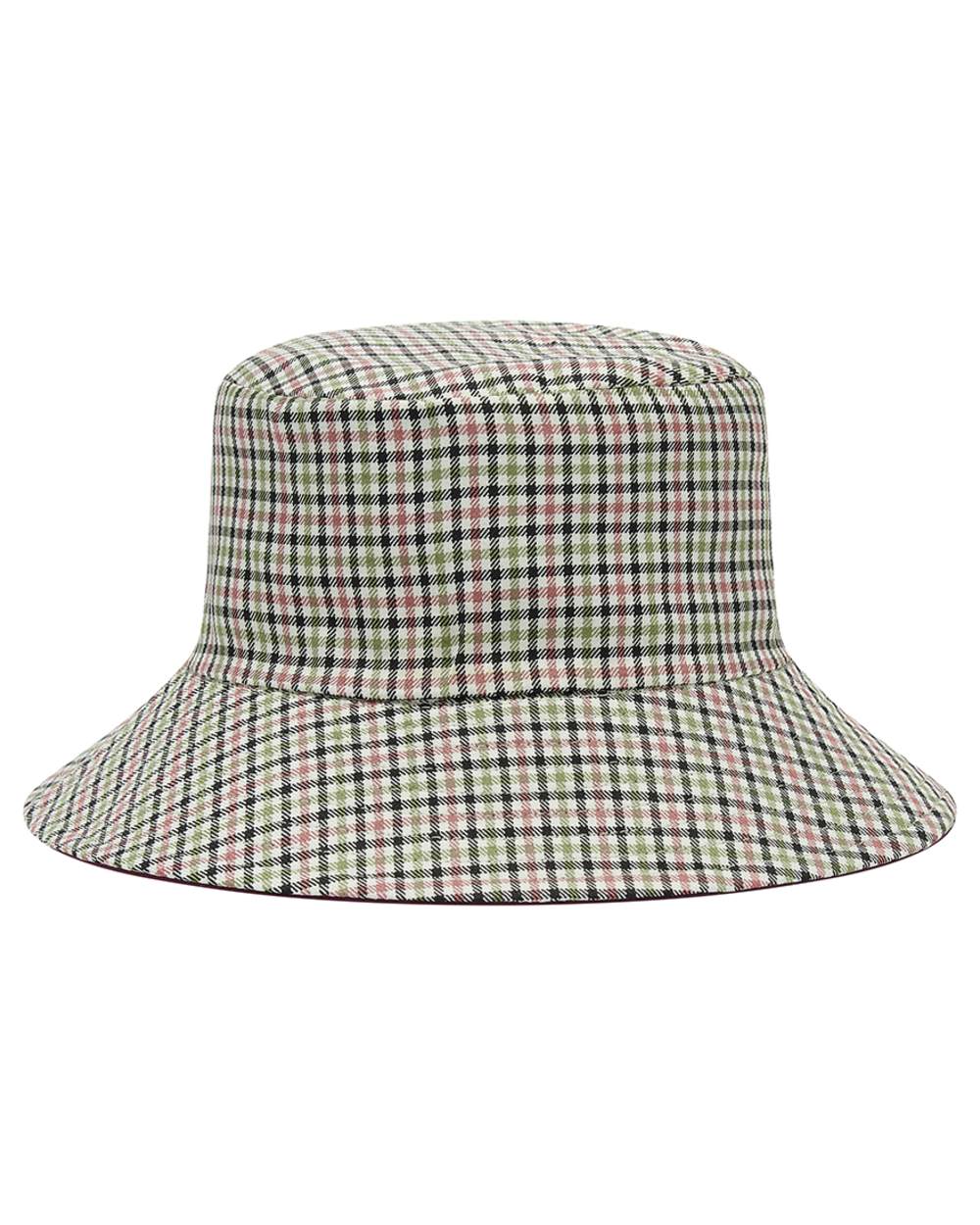 Stone coloured Lighthouse Edie Reversible Rain Hat on white background 