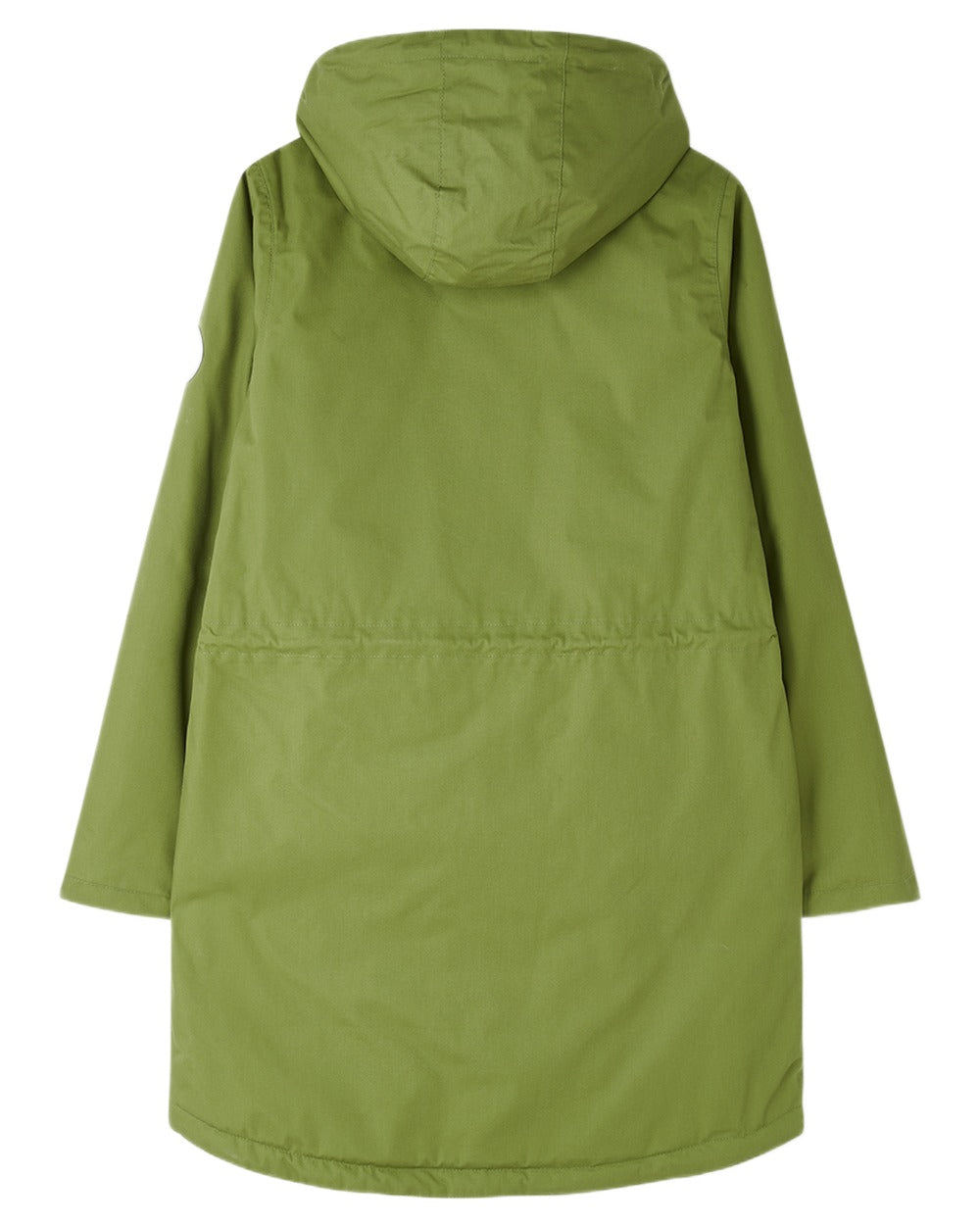 Sea Kelp coloured Lighthouse Isobel Ladies Coat on white background 