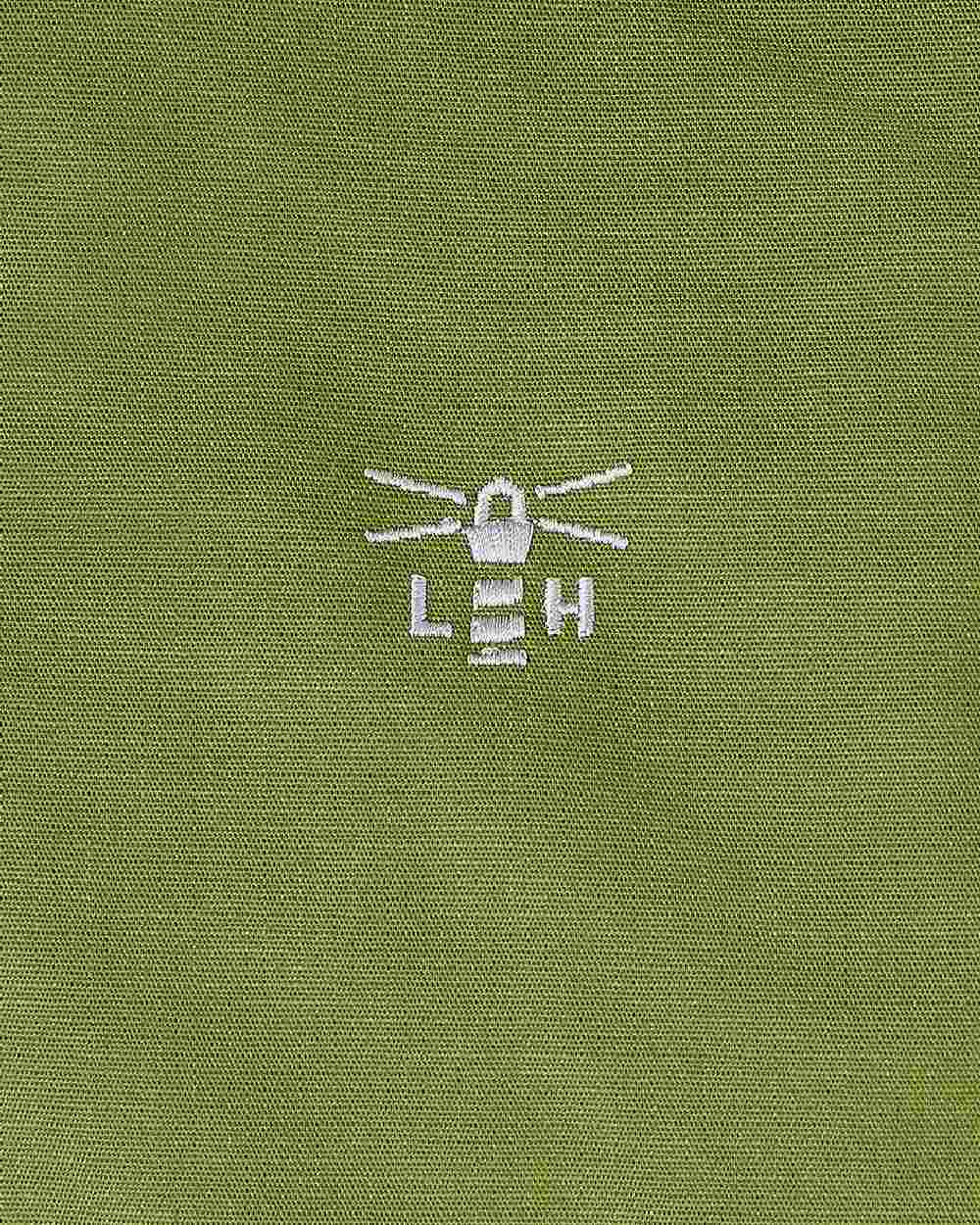 Sea Kelp coloured Lighthouse Isobel Ladies Coat on white background 