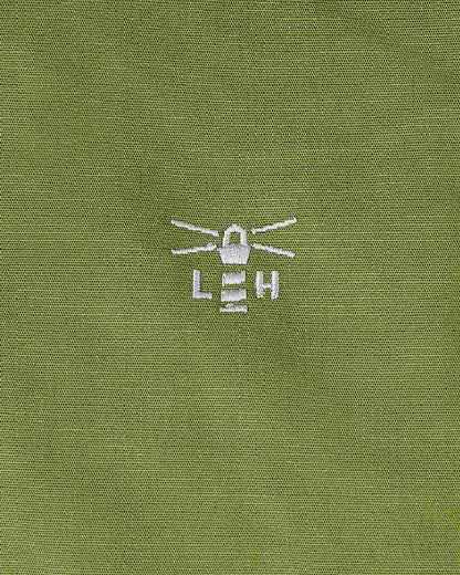 Sea Kelp coloured Lighthouse Isobel Ladies Coat on white background 