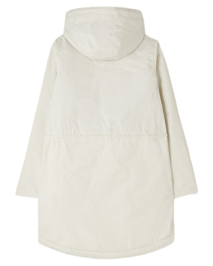 Irish Cream coloured Lighthouse Isobel Ladies Coat on white background 