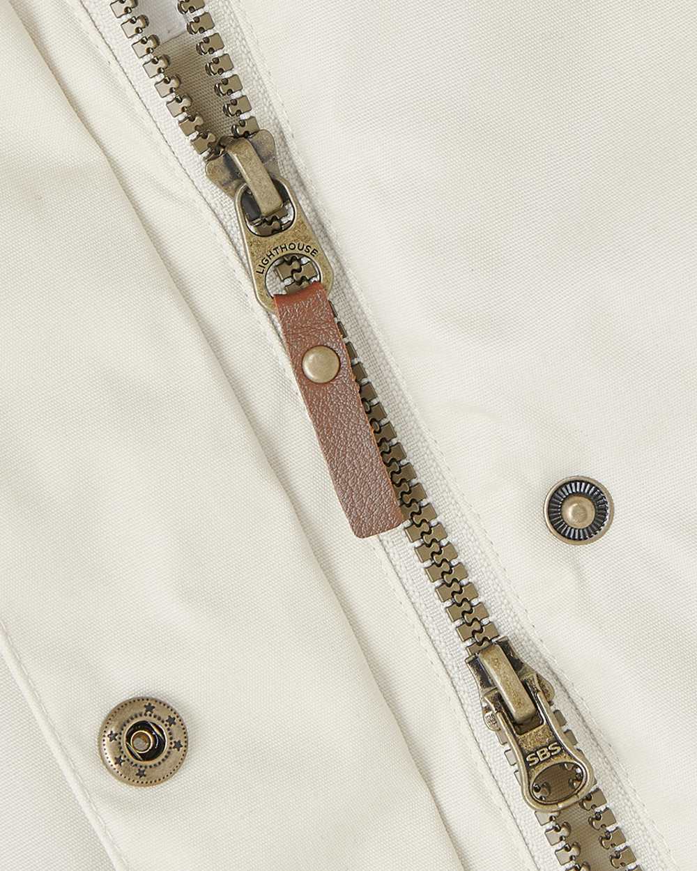 Irish Cream coloured Lighthouse Isobel Ladies Coat on white background 