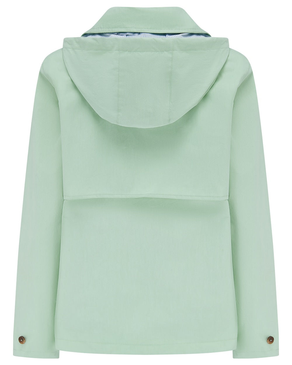 Mint coloured Lighthouse Ladies Blair Coat on white background 