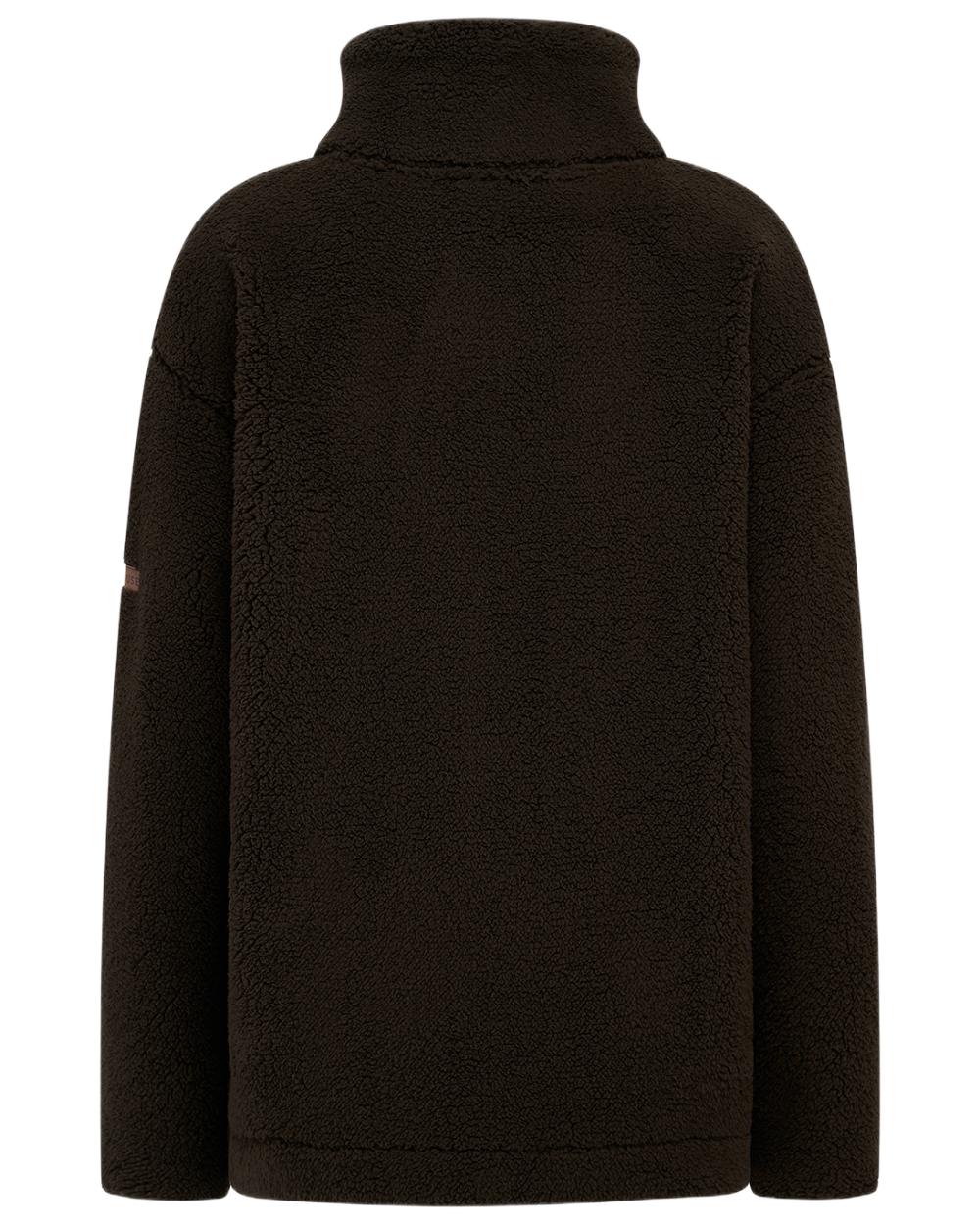 Cocoa coloured Lighthouse Ladies Cobh Full Zip Fleece Jacket on white background 