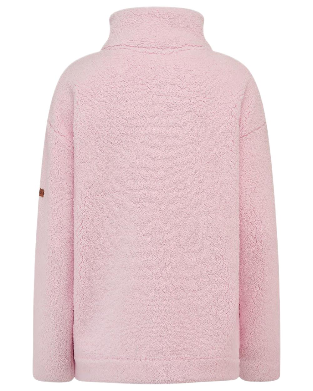 Pink coloured Lighthouse Ladies Cobh Full Zip Fleece Jacket on white background 