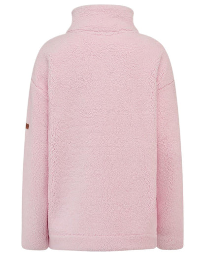 Pink coloured Lighthouse Ladies Cobh Full Zip Fleece Jacket on white background 