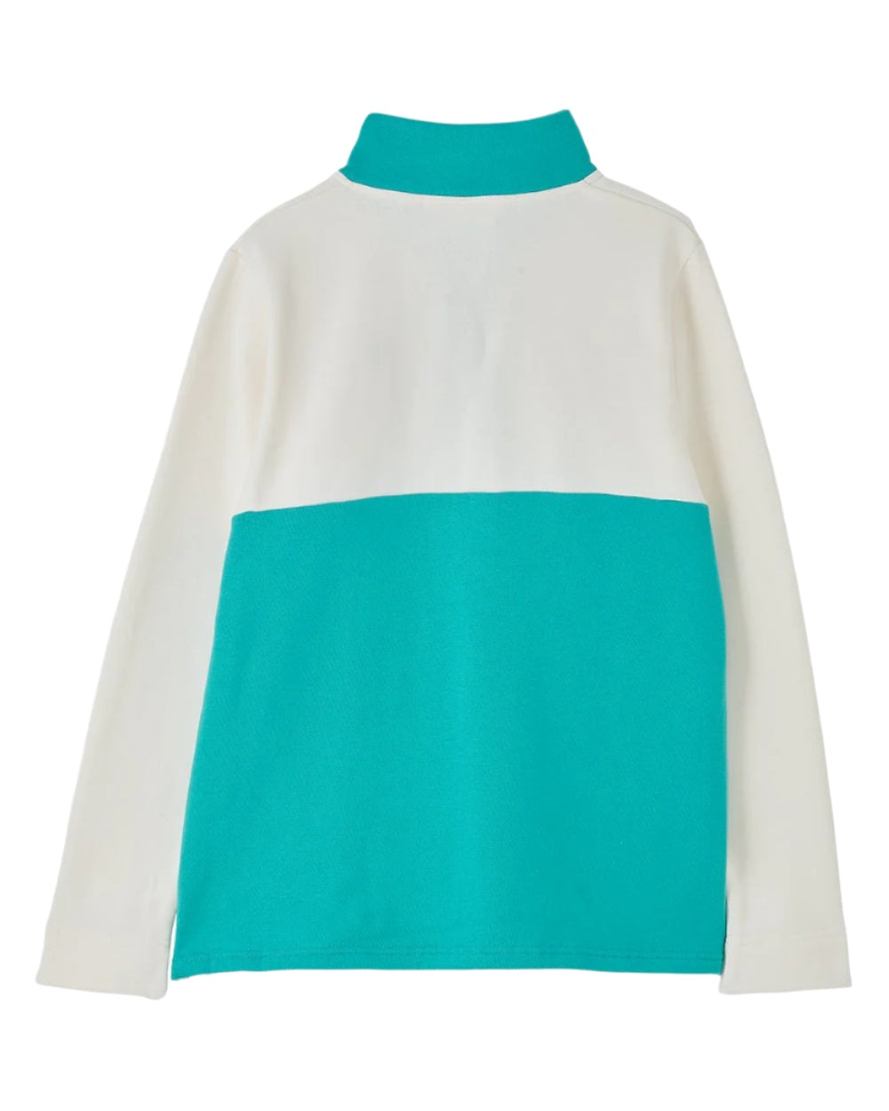 Coconut Soft Teal coloured Lighthouse Ladies Haven Jersey on white background 