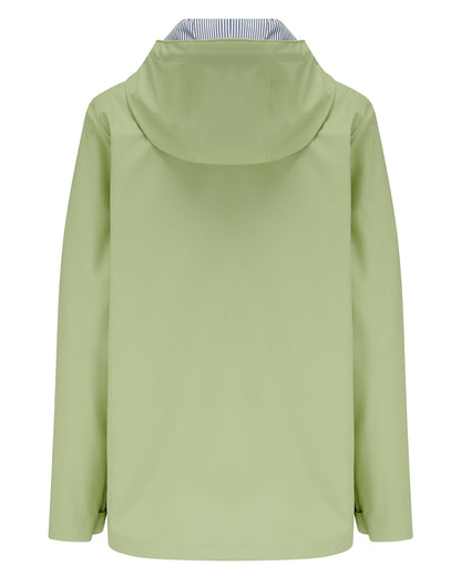 Pistachio coloured Lighthouse Ladies Lucy Jacket on white background 