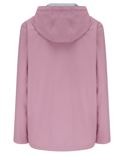 Wild Rose coloured Lighthouse Ladies Lucy Jacket on white background 