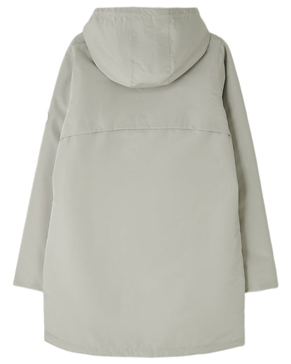 Brushwood coloured Lighthouse Ladies Scarlet Coat on white background 