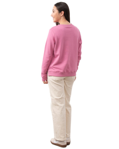 Pink coloured Lighthouse Ladies Seaside Jersey on white background 
