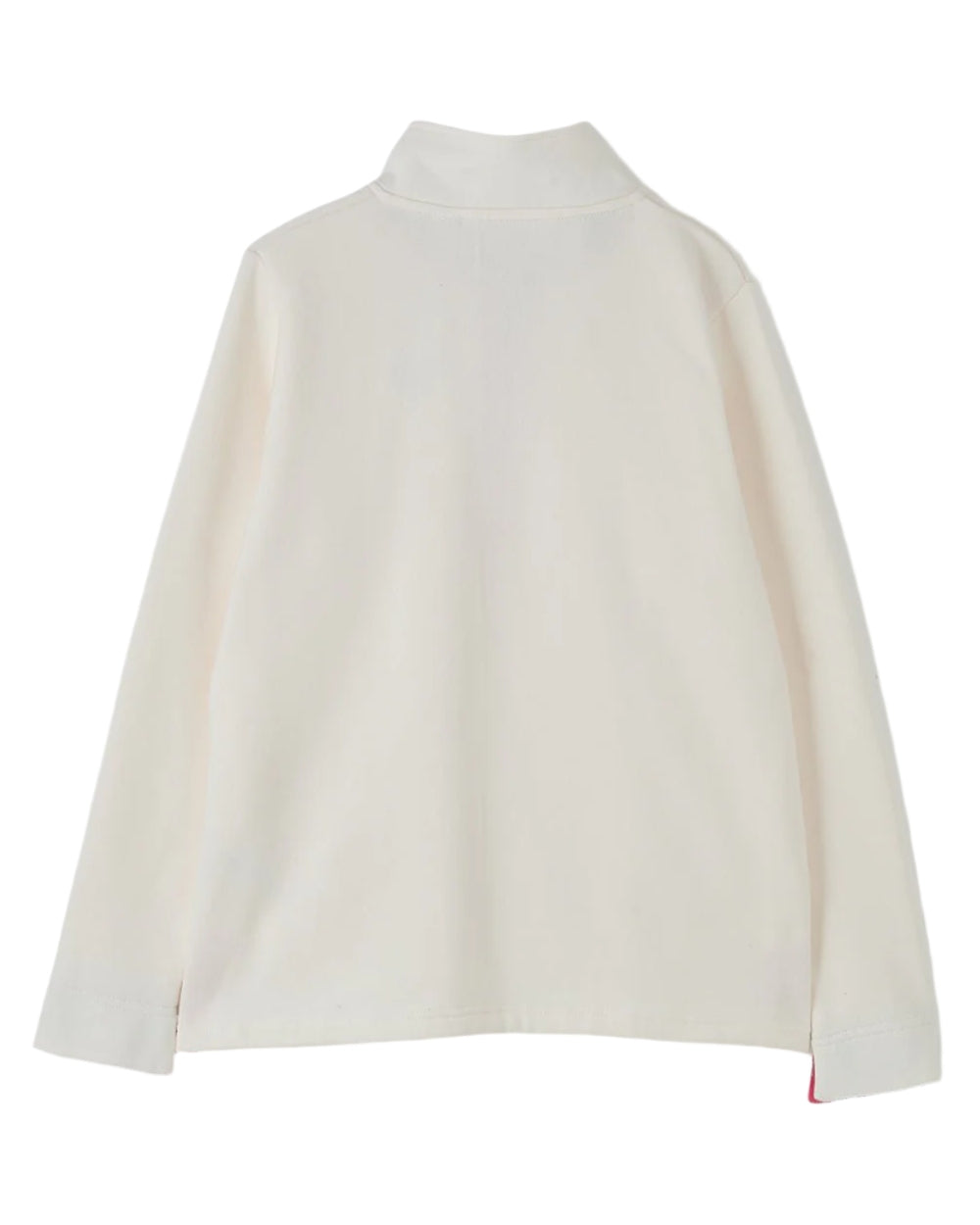 Coconut coloured Lighthouse Ladies Shore Sweatshirt on white background 