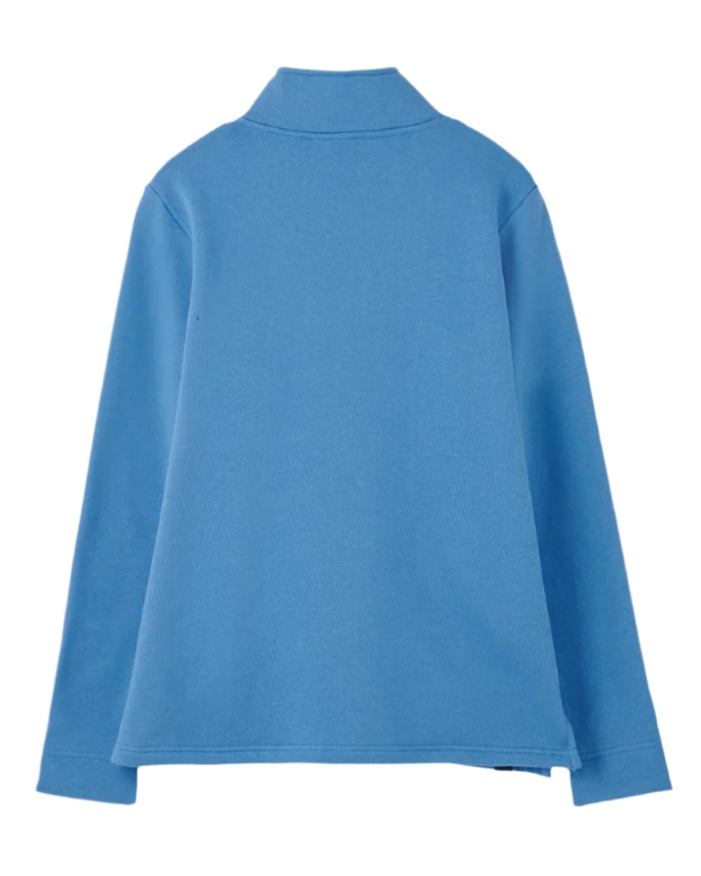 Marine Blue coloured Lighthouse Ladies Shore Sweatshirt on white background 