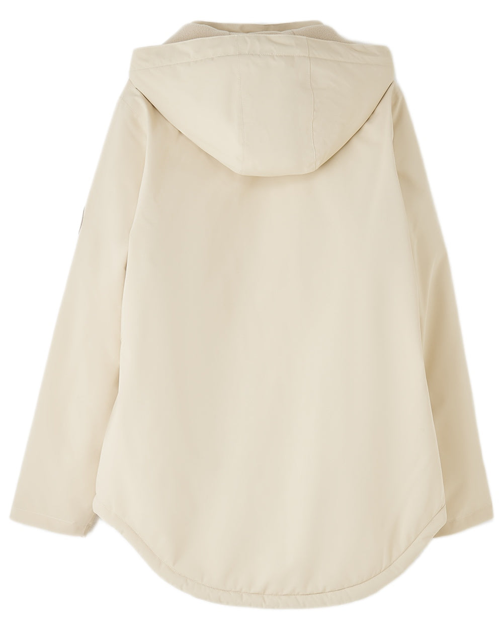 Cream coloured Lighthouse Ladies Tess Coat on white background 