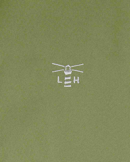 Sea Kelp coloured Lighthouse Ladies Tess Coat on white background 