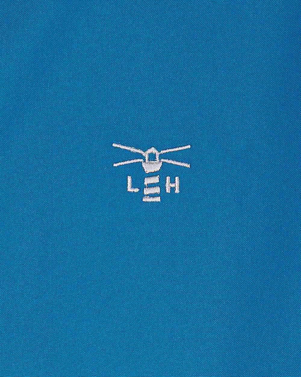 Teal coloured Lighthouse Ladies Tess Coat on white background 