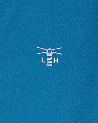 Teal coloured Lighthouse Ladies Tess Coat on white background 