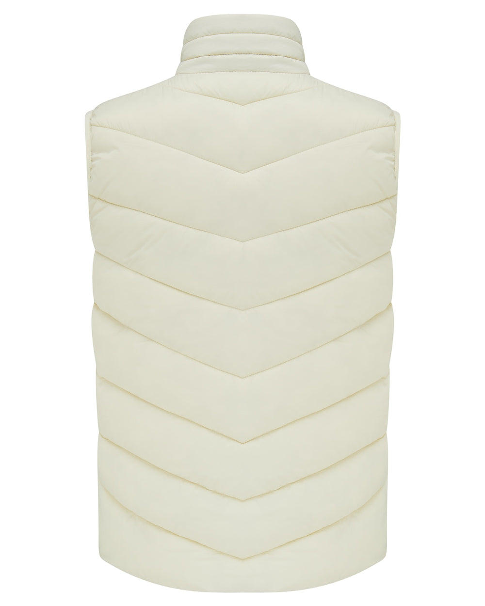 Cream coloured Lighthouse Laurel Ladies Gilet on white background 