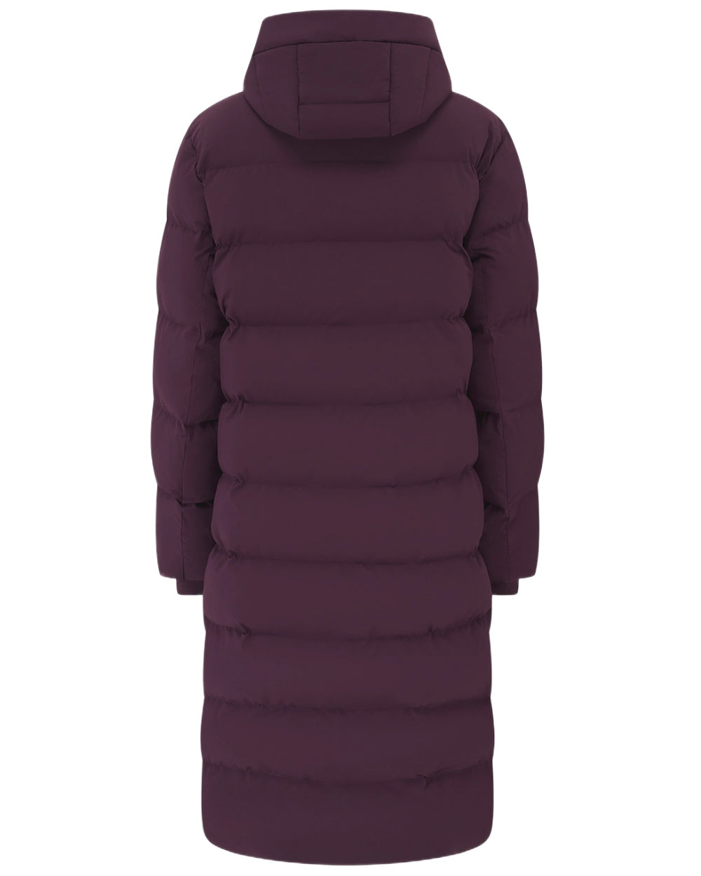 Damson coloured Lighthouse Savannah Coat on white background 