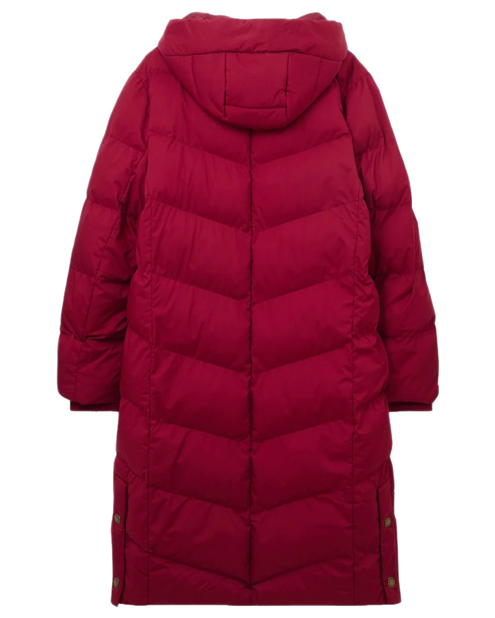 Maroon coloured Lighthouse Savannah Coat on white background 