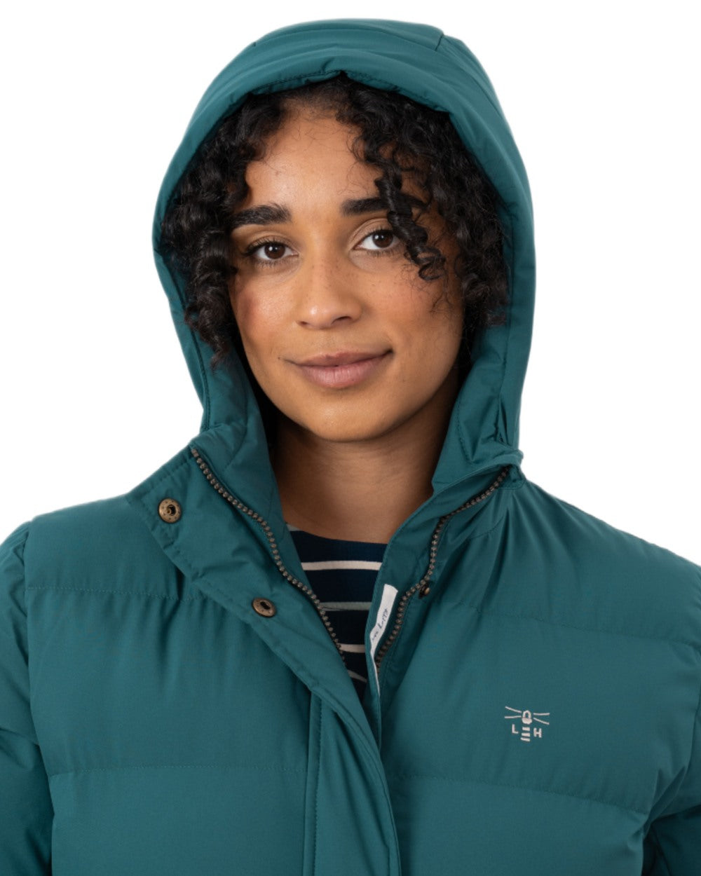 Pine coloured Lighthouse Savannah Coat on white background 