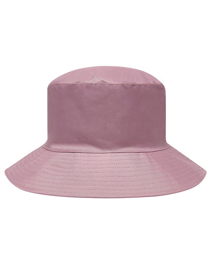 Wild Rose coloured Lighthouse Storm Waterproof Hat on white background 