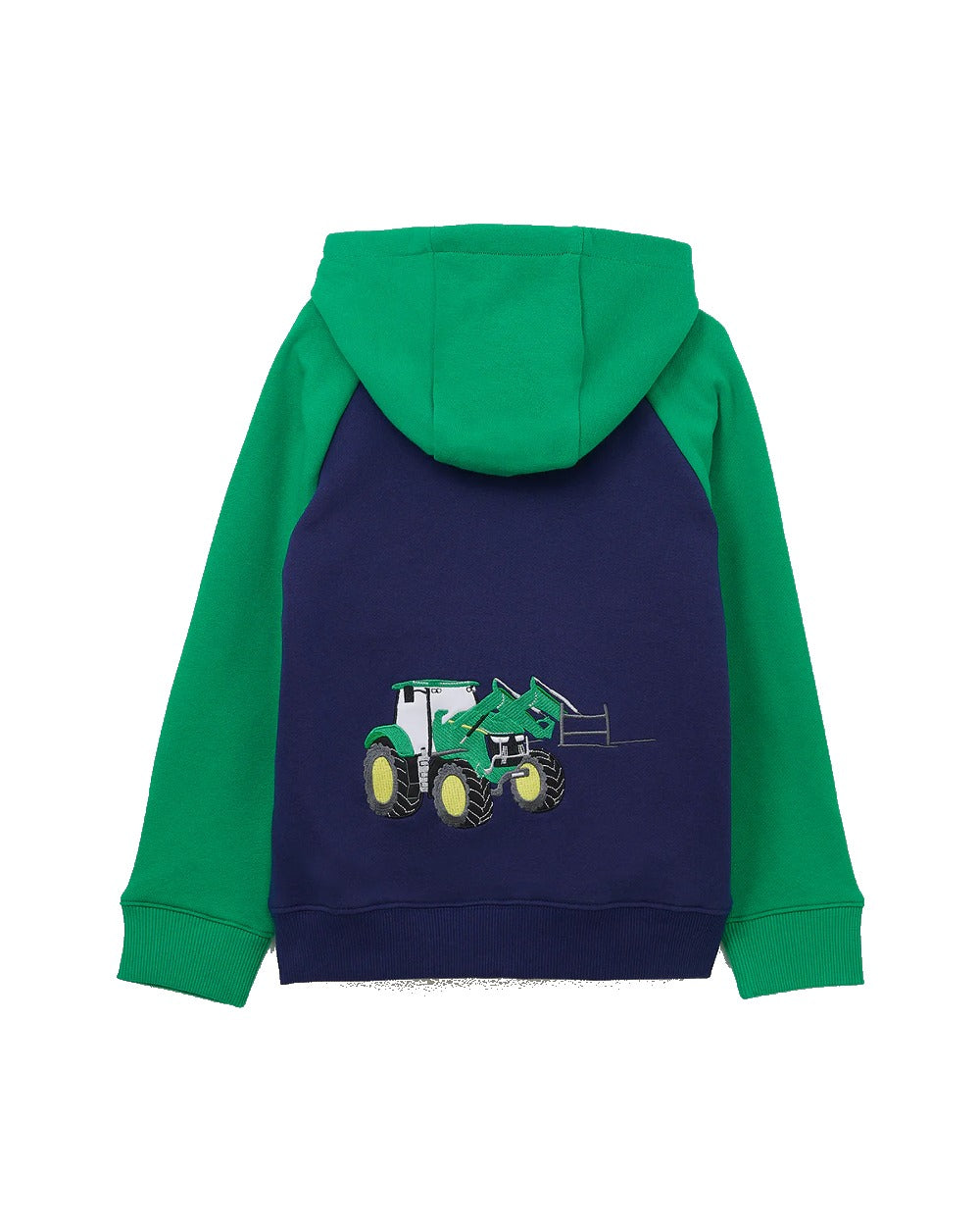 Lighthouse Jackson Full Zip Hoodie in Green Tractor 