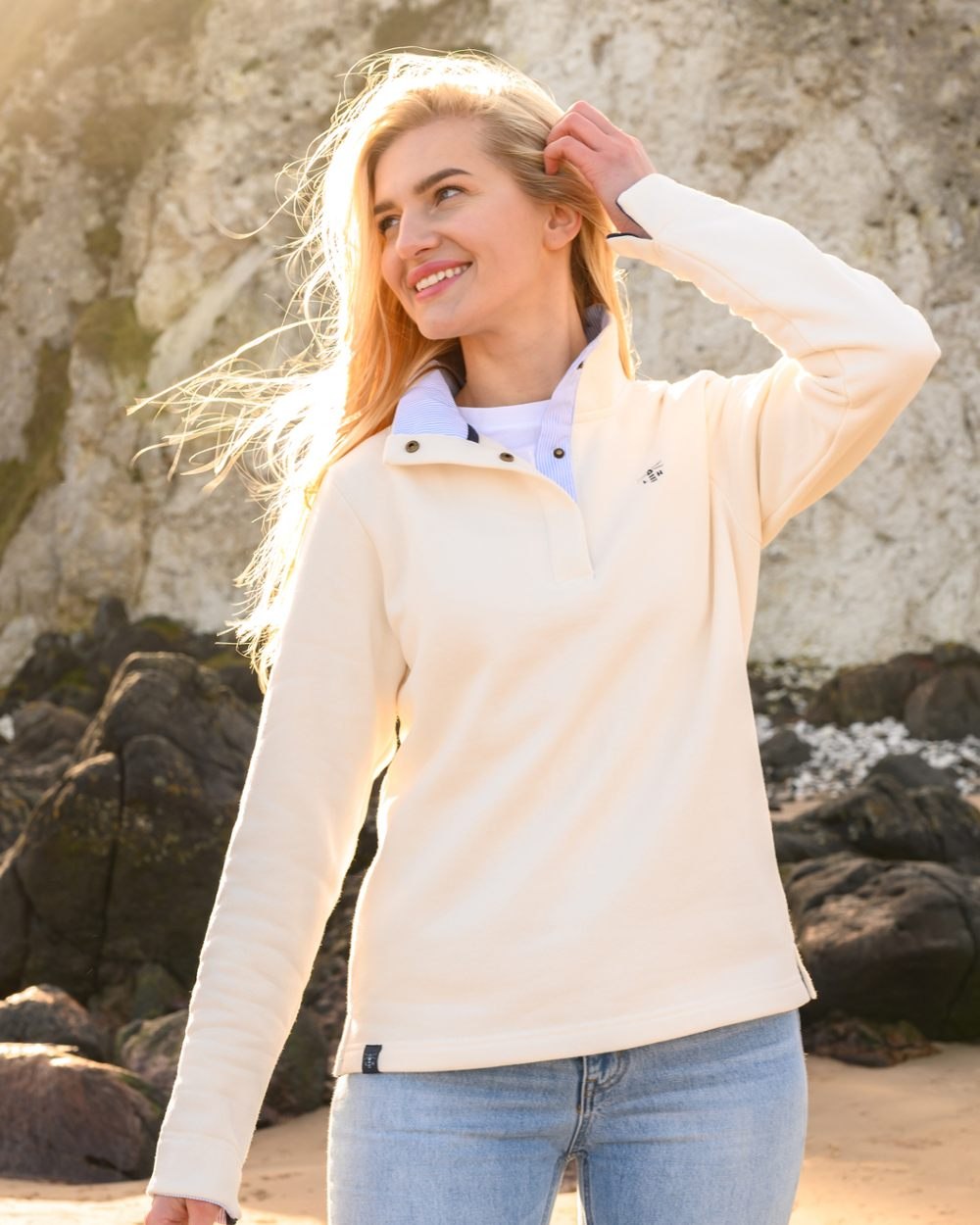 Lighthouse Ladies Haven Jersey in Coconut 