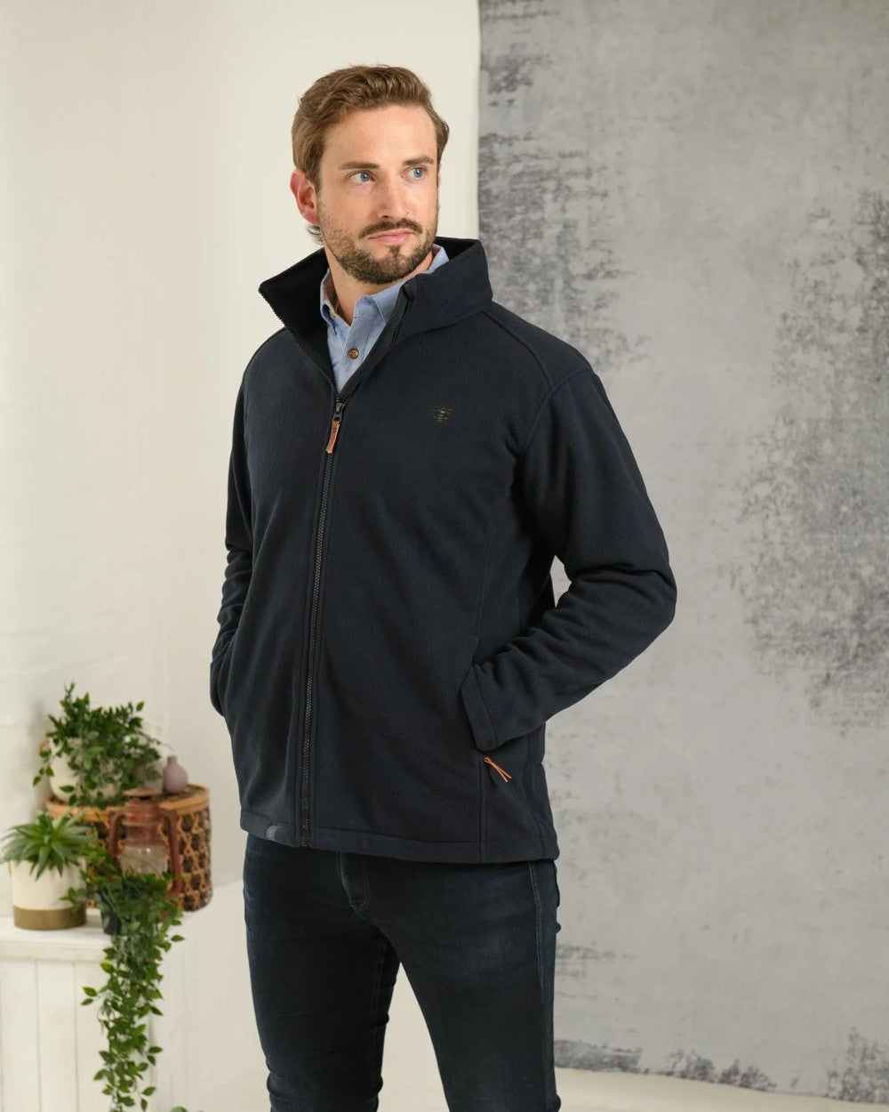 Lighthouse Richmond Waterproof Fleece in Navy 