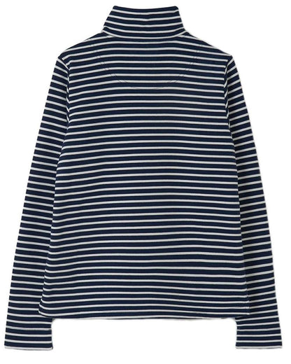 Midnight Stripe coloured Lighthouse Shore Jersey Top on white background 